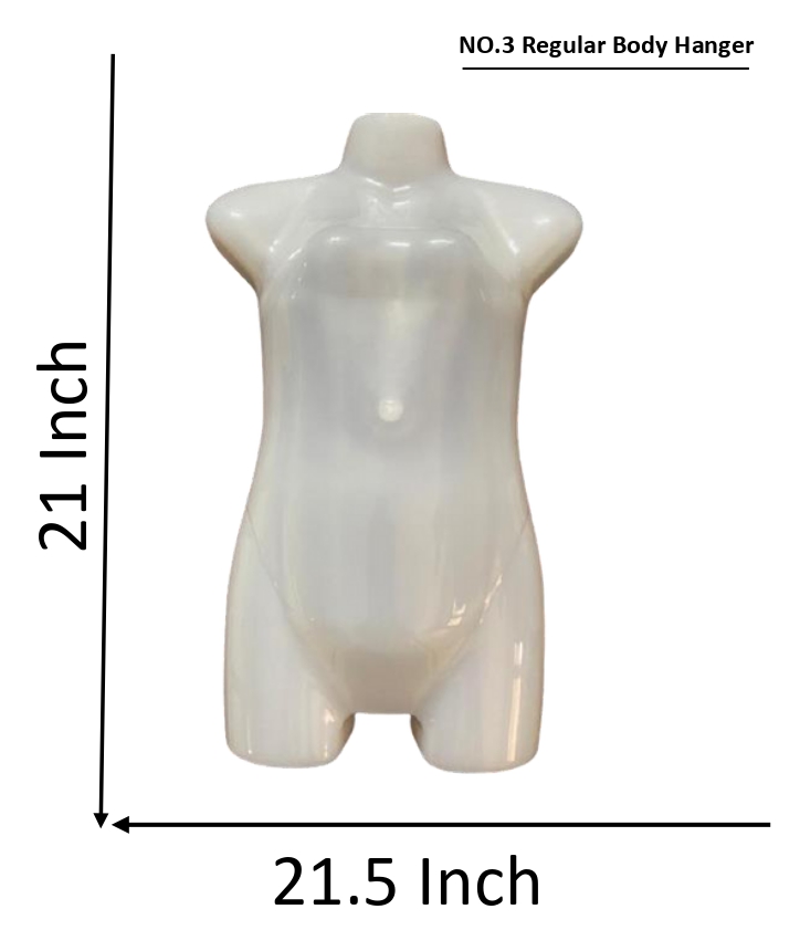 No. 3 Regular Body Hanger - Image 2